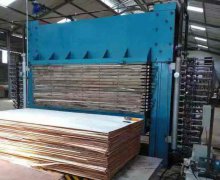 hot press machine for plywood